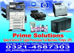 all types of printer and photocopier available on Rental basis