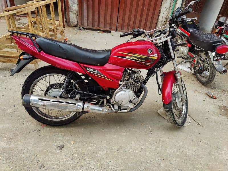 yamaha yb125z 1