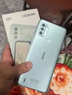 128/4 GB PTA approved Nokia C31 with box