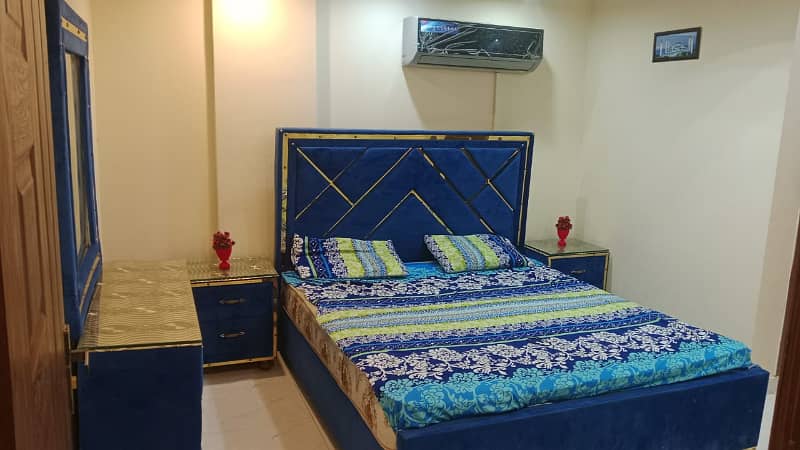 1 BED FULLY FURNISH APARTMENT AVAILEBAL FOR RENT IN BAHRIA TOWN LAHORE 9