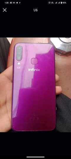 infinex 6gb 64gb mobile phone in 9000 onely penal damage but working 0