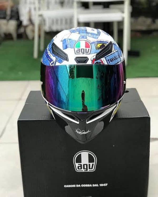 Agv K1-k3,k5 Visor rainbow colour 2