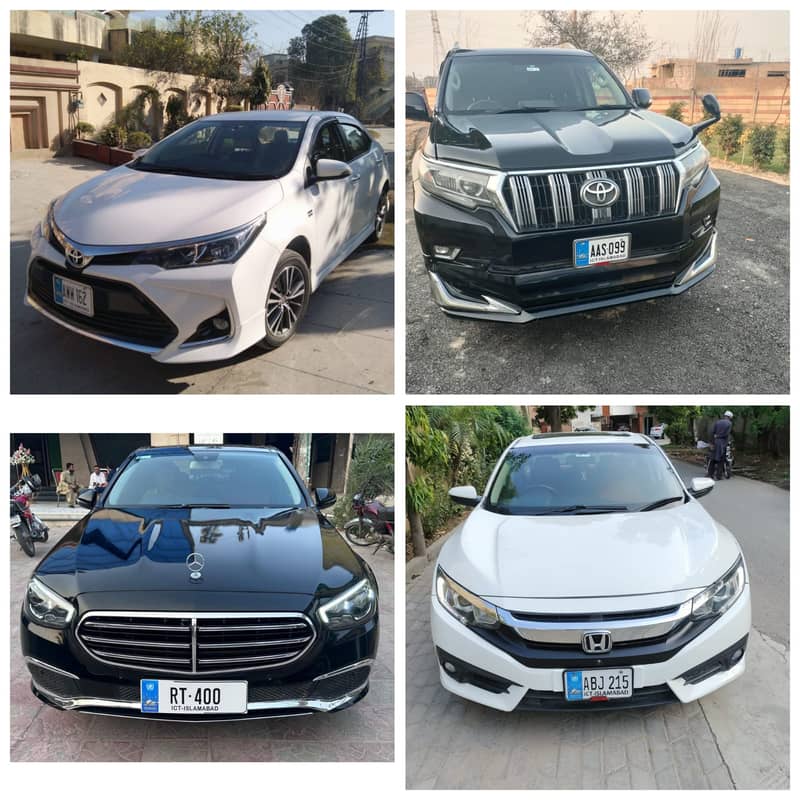 Rent a Car | Prado, Civic, Fortuner, Sportage, BMW, Audi, Mercedes 1