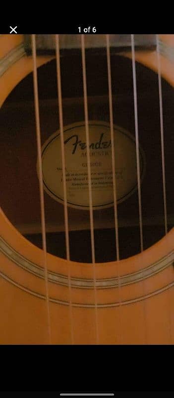 fender guitar semi acoustic 6