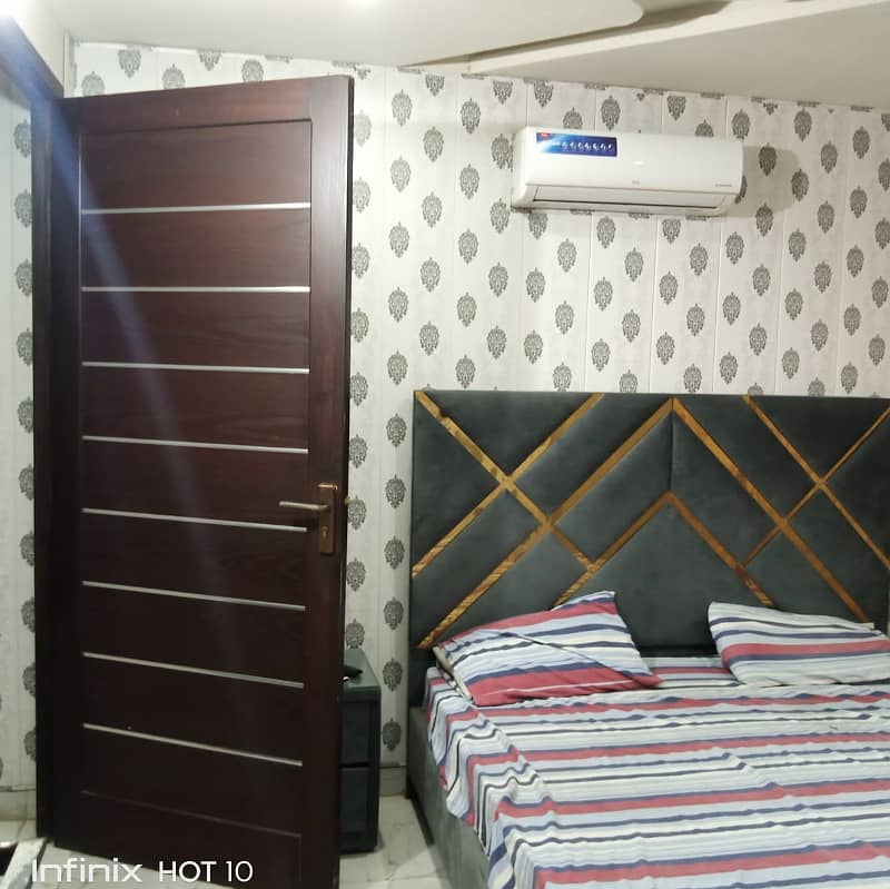 1 Bedroom Fully Furnished Flat Available For Rent In Sector D Block AA Bahria Town Lahore 3