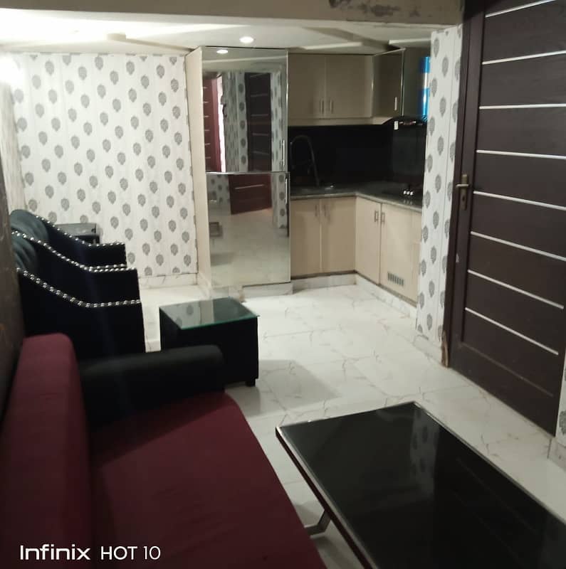 1 Bedroom Fully Furnished Flat Available For Rent In Sector D Block AA Bahria Town Lahore 4