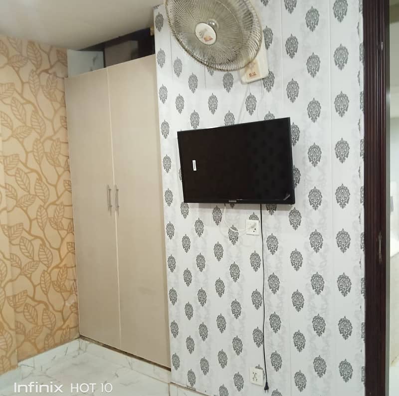 1 Bedroom Fully Furnished Flat Available For Rent In Sector D Block AA Bahria Town Lahore 8