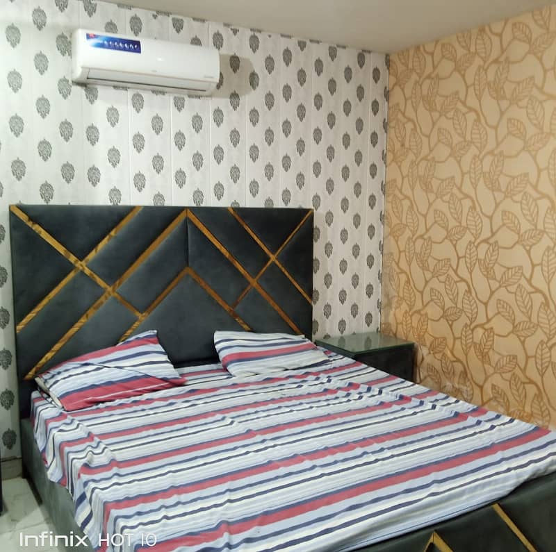 1 Bedroom Fully Furnished Flat Available For Rent In Sector D Block AA Bahria Town Lahore 9