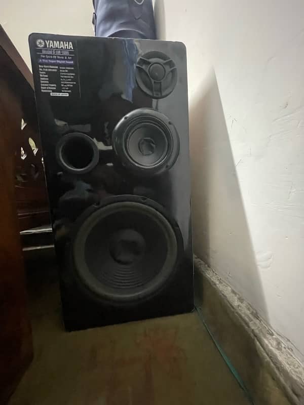 10 inch woofer speaker with amplifier 1