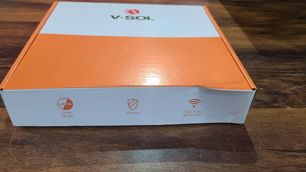 Vsol V2802DAC Fiber Optic Wifi Router Gpon/Epon/Xpon speed (Box Pack) 3