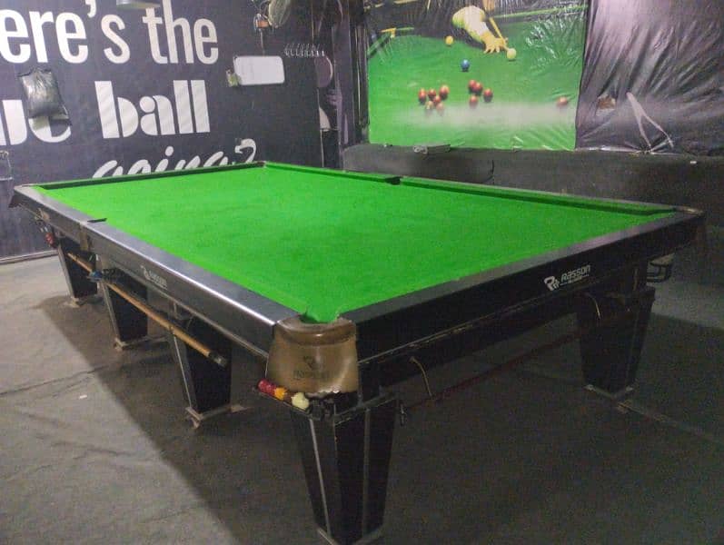 snookertables 5/10 6/12 billiards4/8withballsclothlightingtajsteelkush 3