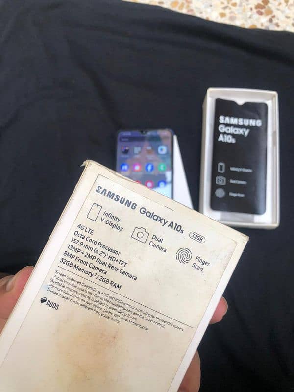 Samsung A10s 2/32Gb PTA approved with Box 10