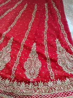 Bridal lehnga for sale in good condition only few hours use