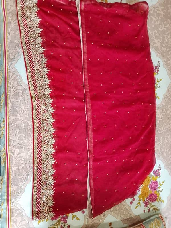 Bridal lehnga for sale in good condition only few hours use 3