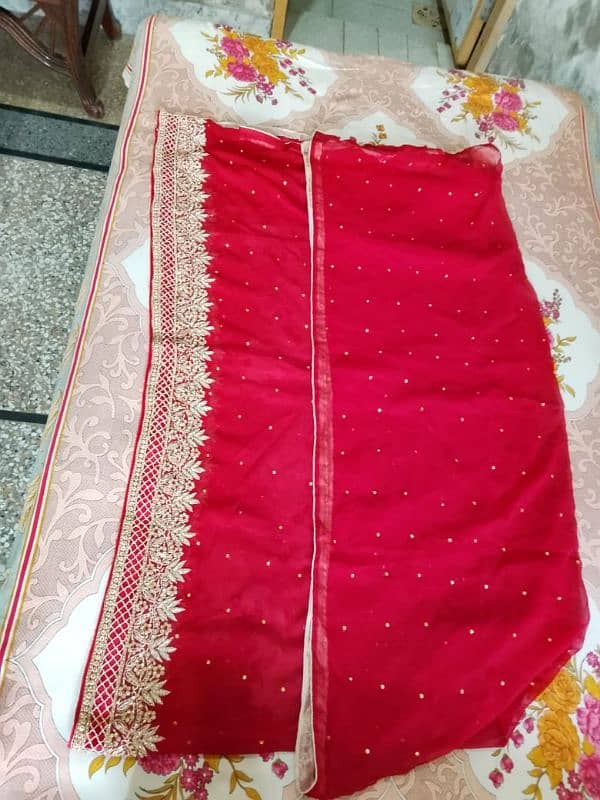 Bridal lehnga for sale in good condition only few hours use 6