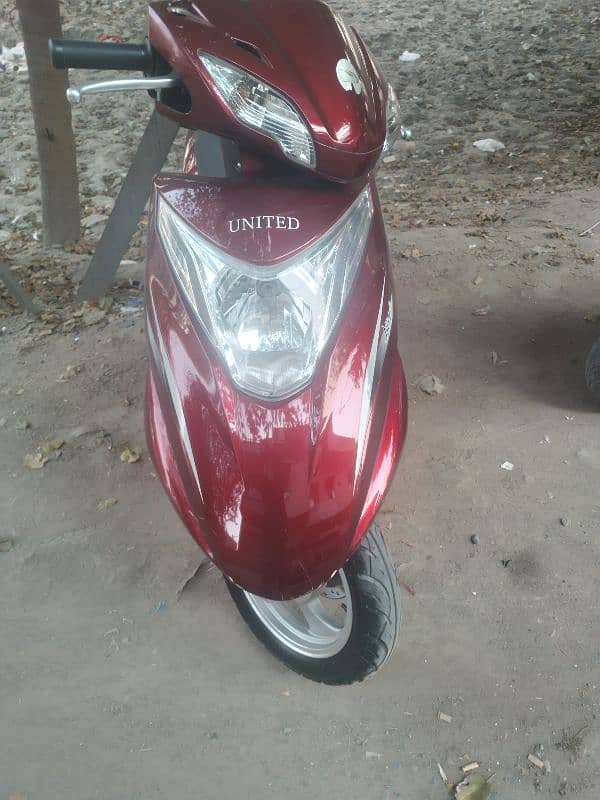 united self start scooty peteol 0