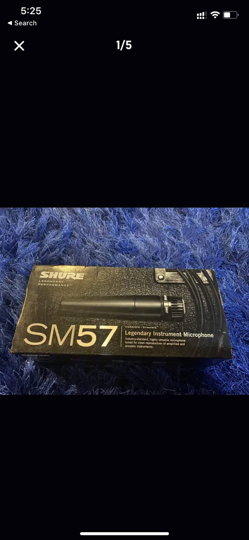 SHURE SM57 MIC for sale (brand new) 1