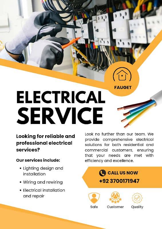 Trusted Electrician - Quick, Safe, and Reliable 0