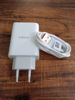 Infinix not 11 pro original 33 watt box plugged charger