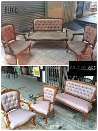 Sofa Maker| sofa set | sofa repair | fabric change | sofa poshish 12