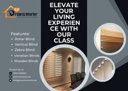 Blinds | Roller blind | Zebra blind | Office blind/window blinds