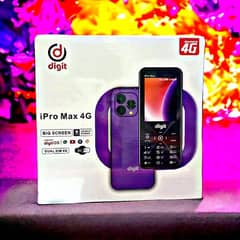 Digit iPro Max  - Golden, Dual SIM, Internet Hotspot, WhatsApp,Wifi 0