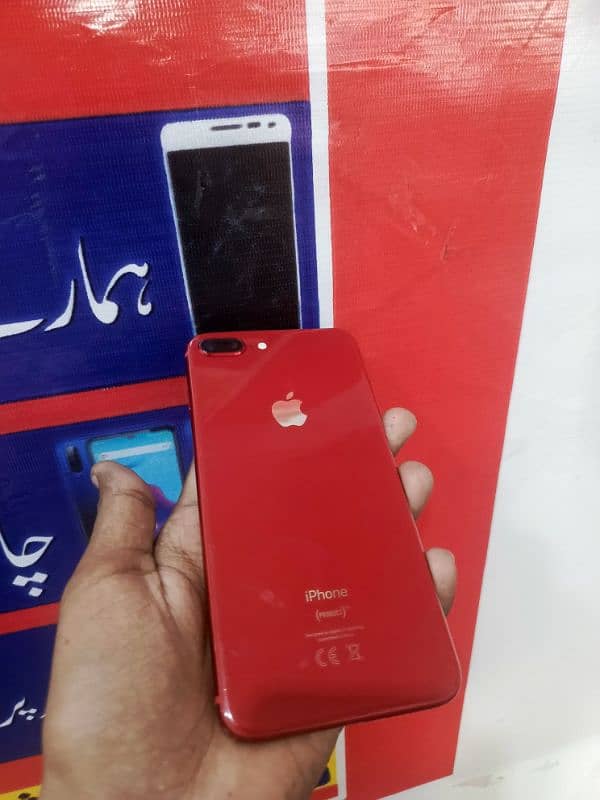 iPhone 8 plus Read colour  with Box condition 10/7 7