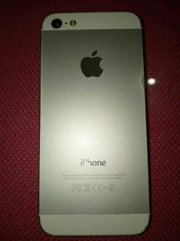 IPHONE 5 16GB PTA APPROVED 4