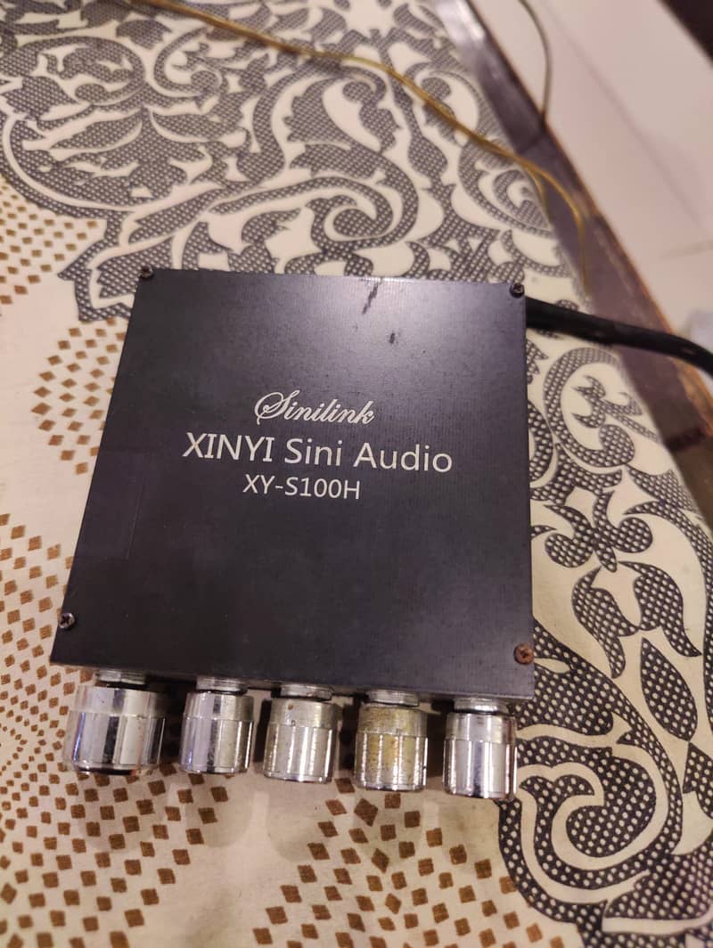 XY-S100H very powerfull 2.1 amplifier with supply 2