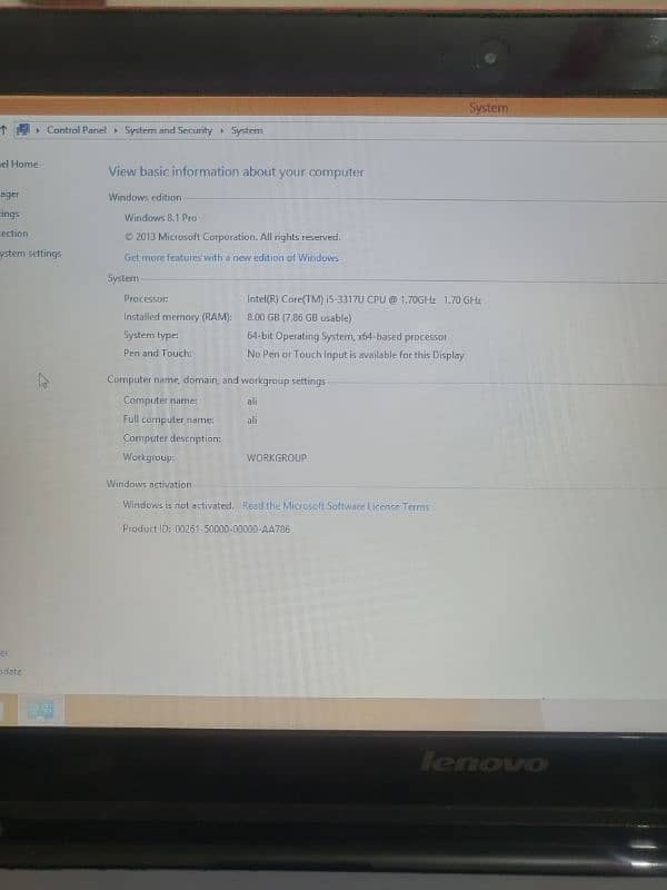 lenovo ideapad i5 0