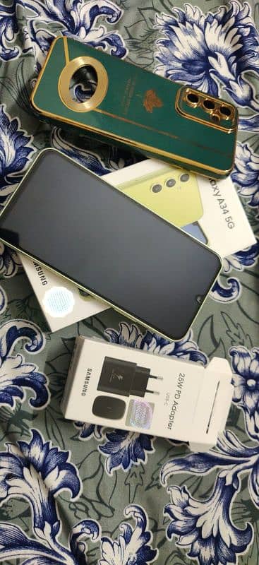 Samsung A34  Condition new 10/10 Ram and Rom 8/256,  5G phone. 10