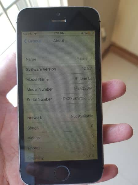 Iphone 5S 16GB 6