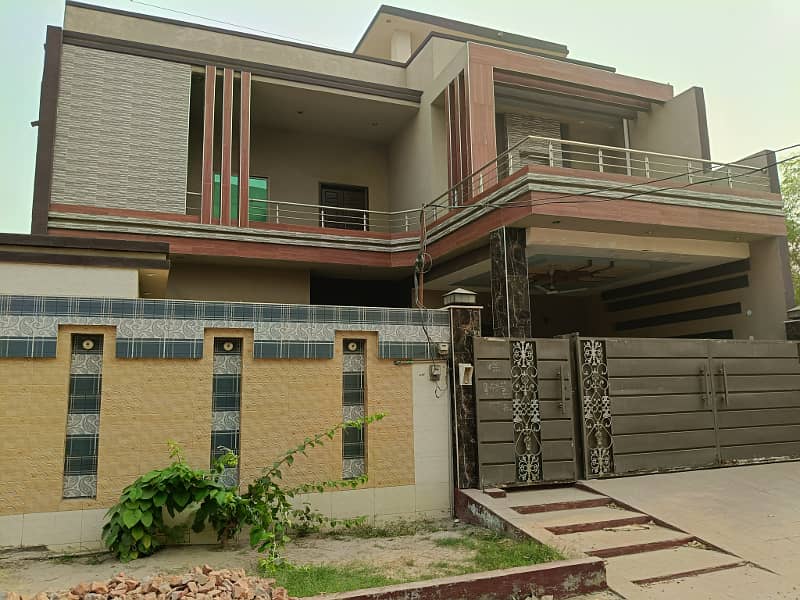 10 Marla House For Rent At Air Avenue City Jhang Road 0