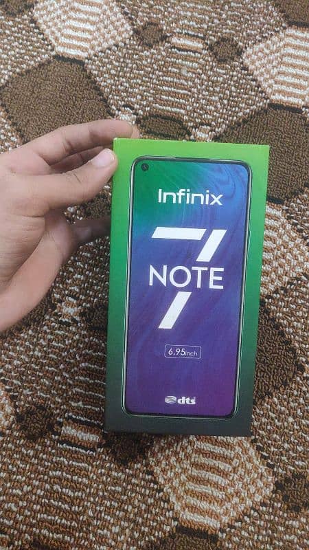 Infinix note 7 4gb ram 128gb memory 5