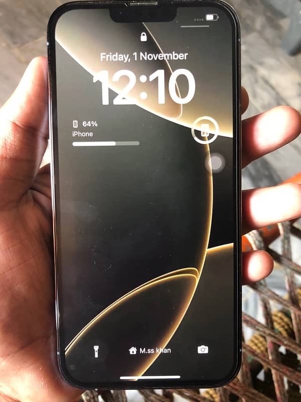 I phone 13 pro max 256gb non pta jv with box and charger no delevery 1