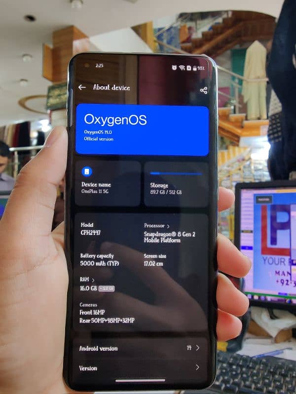 oneplus 11 16/512 gb 6