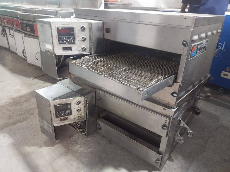 conveyor oven 18Inch Available 100%Genuine/conveyor/pizza oven/fryer 7