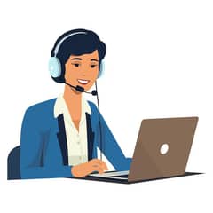 Female Customer Service Representative