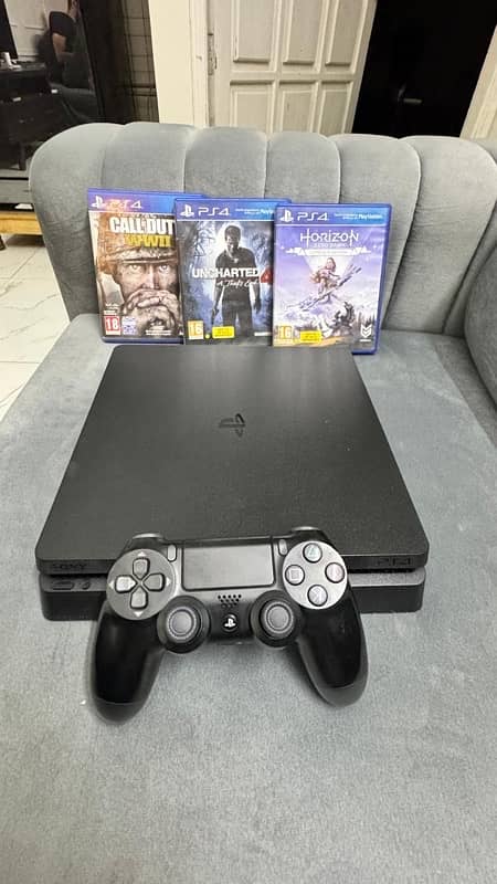 ps4 slim sealed with original controller 7