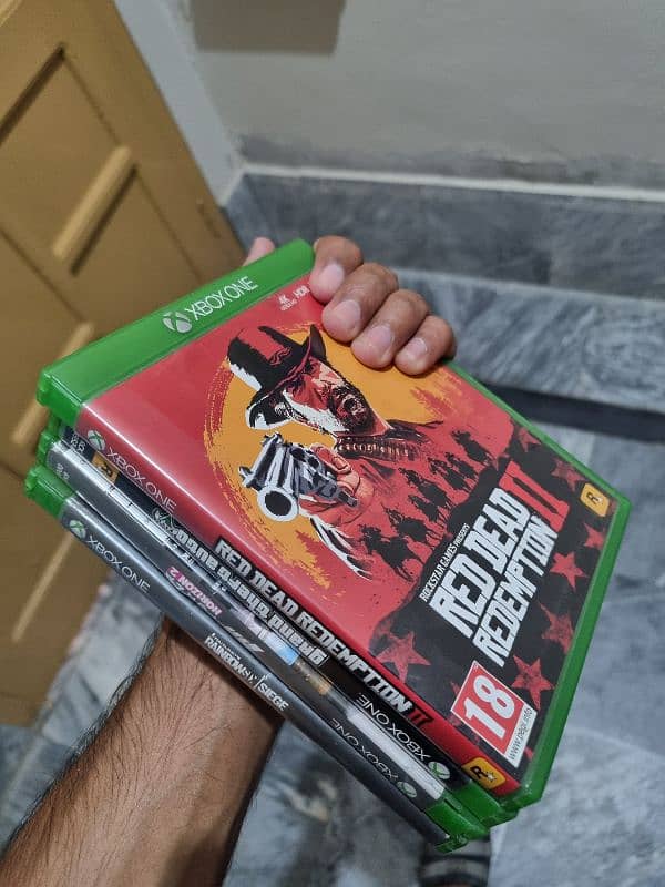 xbox one s x dvds gta5 rdr 2 original gaming 2