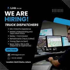 Truck Dispatcher and Sales representative required 0