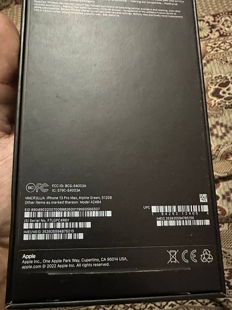 iphone 13 pro max (512gb non PTA - JV) 3