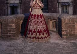 lehnga velvet out clas