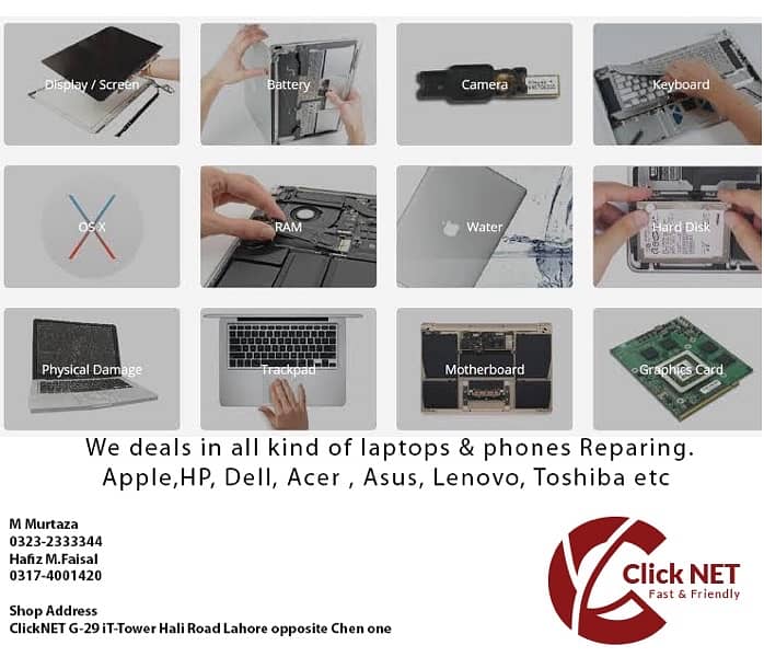 macbook, computer/laptop, iphone/ipad repair and service 1