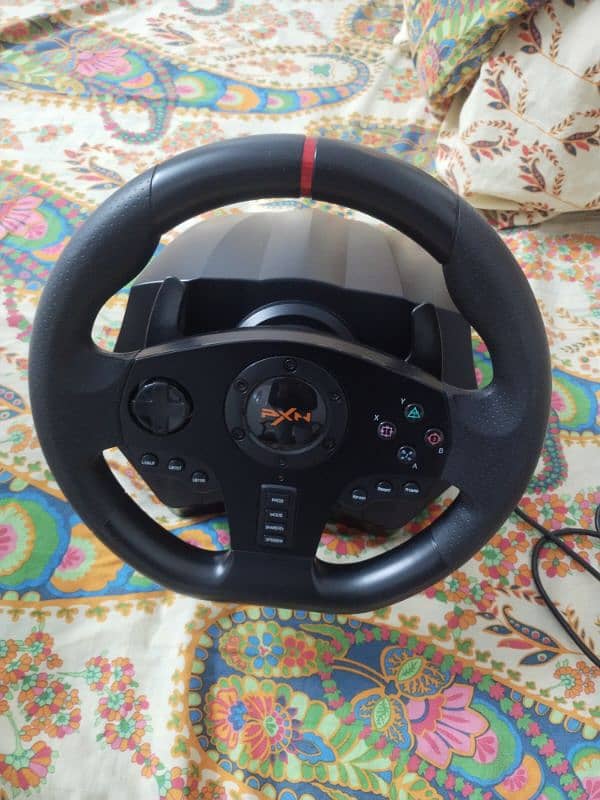 PXN V900 Steering Wheel With All The Accessories And Box. 2