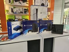 Playstation 5, Playstation 4, All accessories and Games