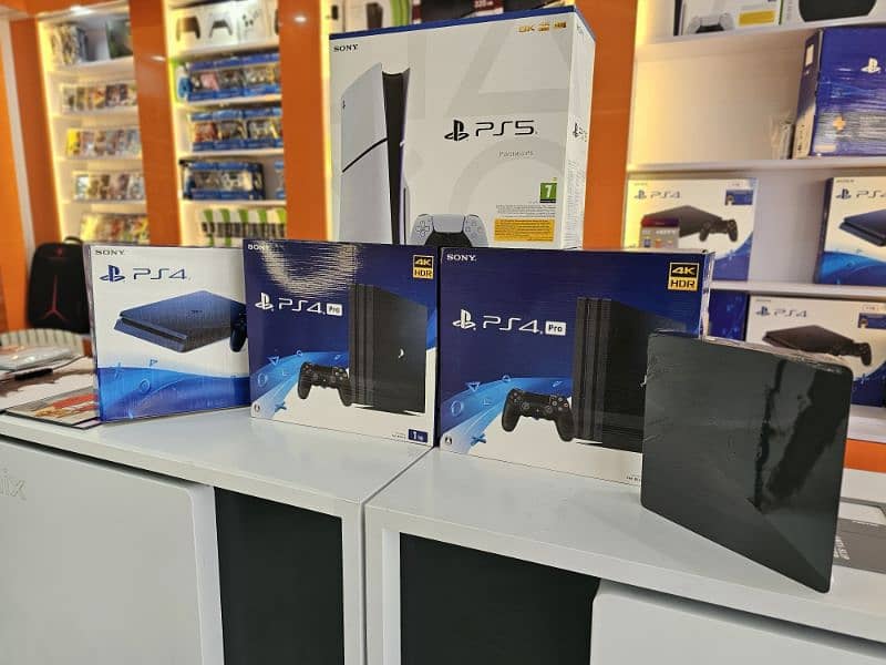 Playstation 5, Playstation 4, All accessories and Games 2