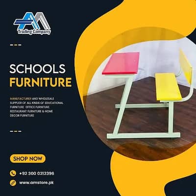 School Furniture - Kids Table - Study Chair - School Furniture -