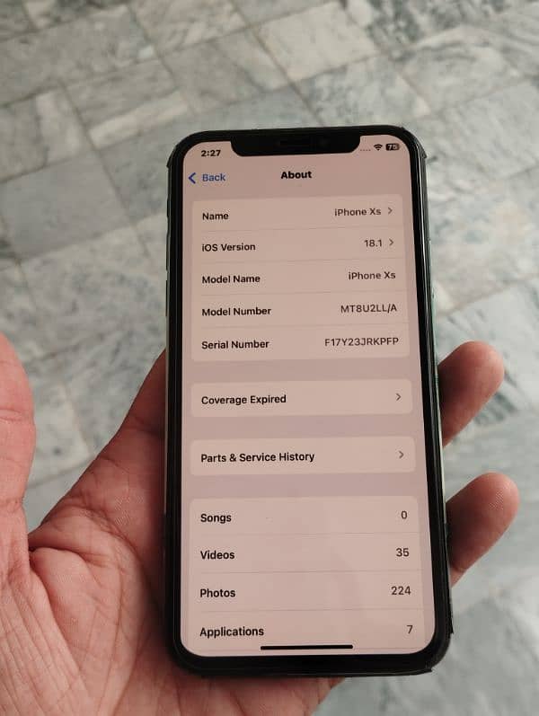 iPhone XS 64gb NoN PTA 2