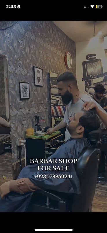 saloon barber shop main road 4